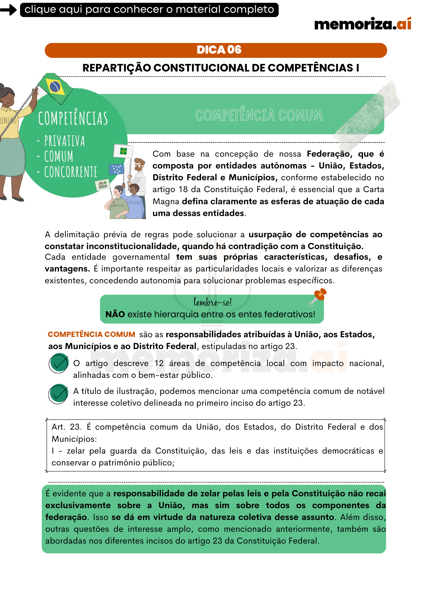 _Repartição Constitucional de Competências