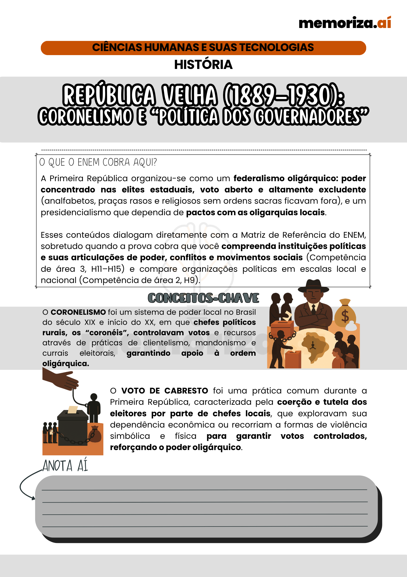 CIÊNCIAS HUMANAS E SUAS TECNOLOGIAS