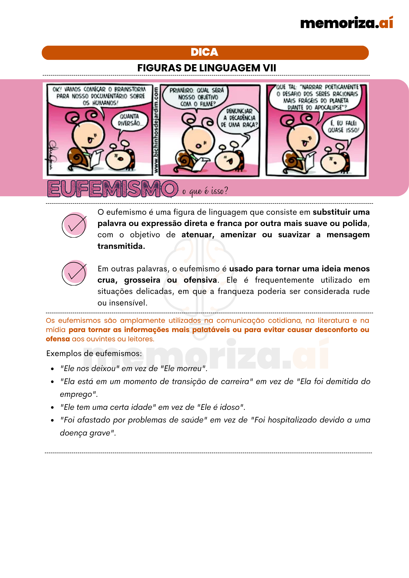 FIGURAS DE LINGUAGEM VII