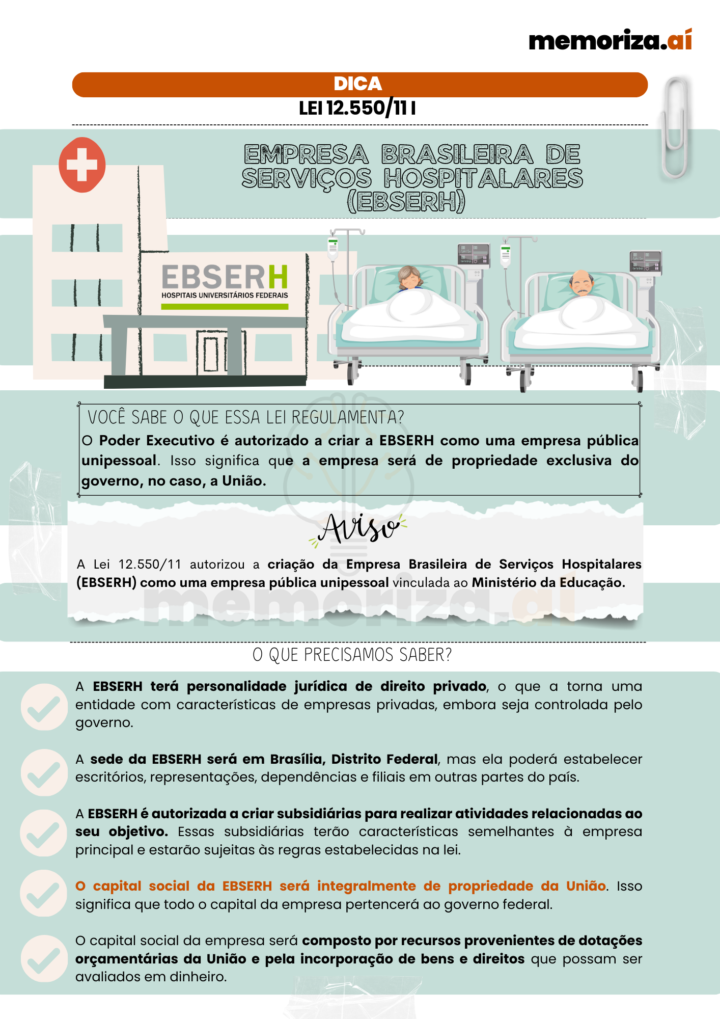 Lei 12.550_11 - Empresa Brasileira de Serviços Hospitalares (EBSERH)